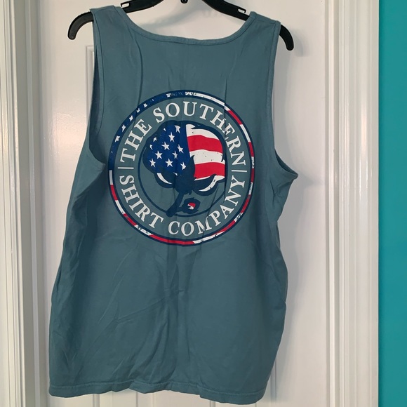 Blue Southern Shirt Company tank top - Picture 2 of 3